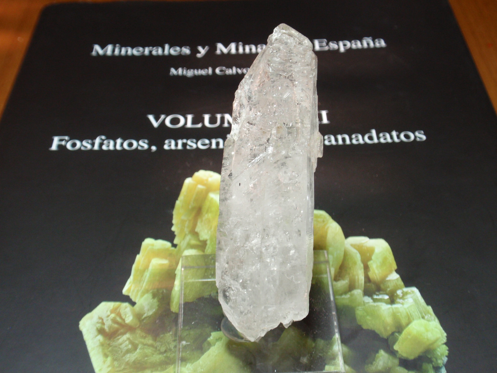 Cuarzo (variedad cristal de roca)
25x70 mm
(Autor: Ignacio)