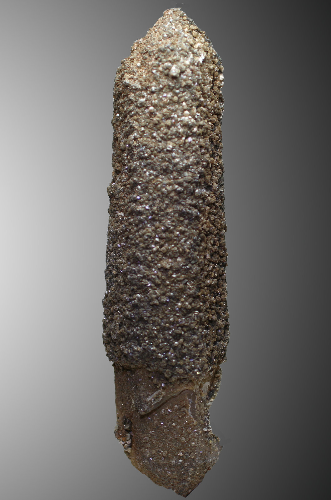 Cuarzo, Siderita
105 x 26 x 26 mm.
(Autor: José Luis Zamora)
