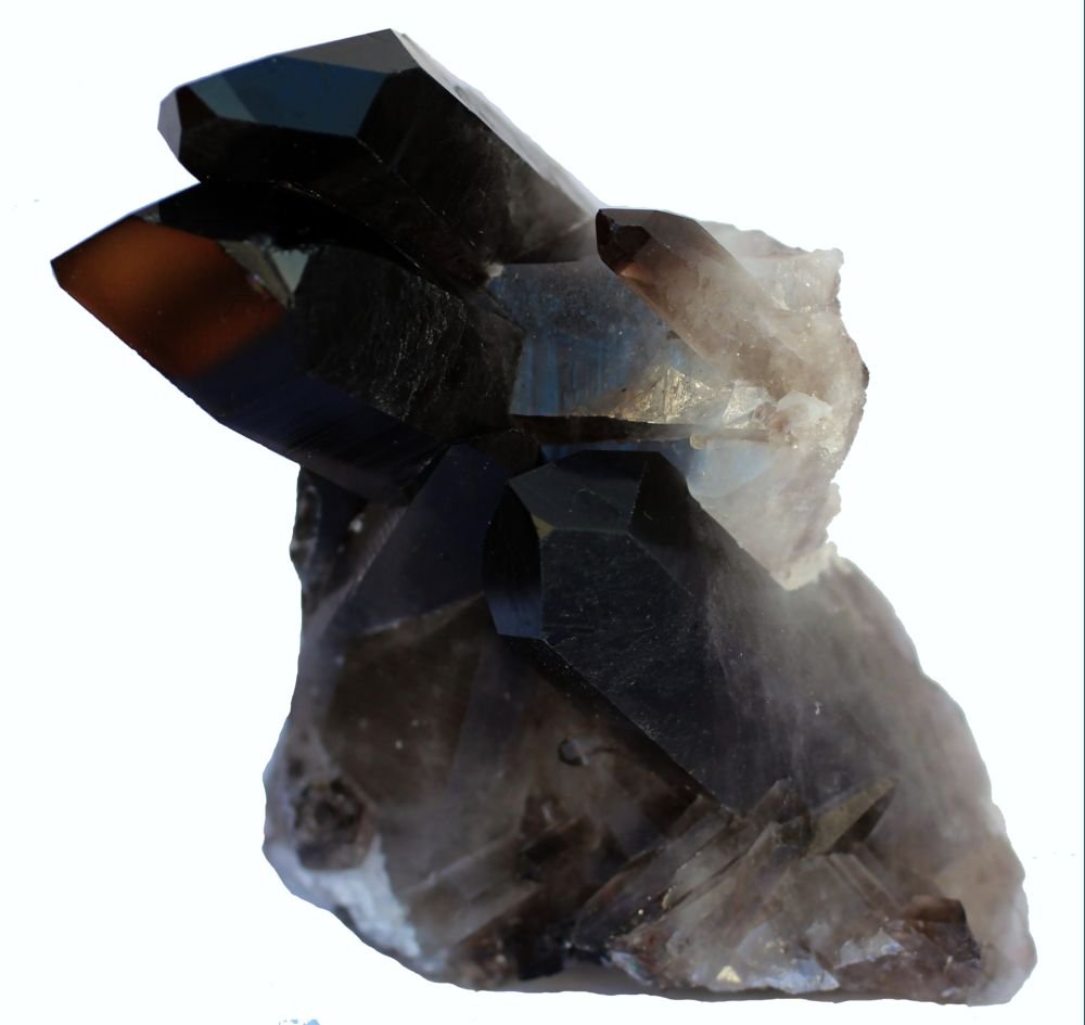 Cuarzo (variedad ahumado)
82 x 76 x 45 mm.
(Autor: José Luis Zamora)