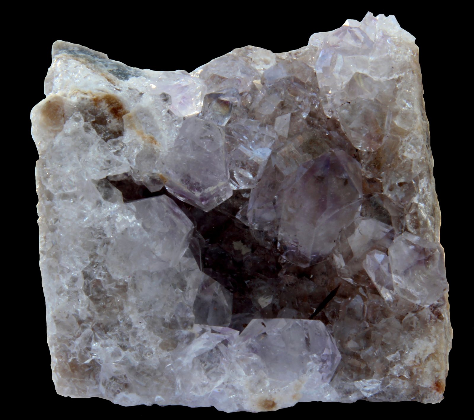 Cuarzo, Goethita
26x21x17 mm.
(Autor: José Luis Zamora)