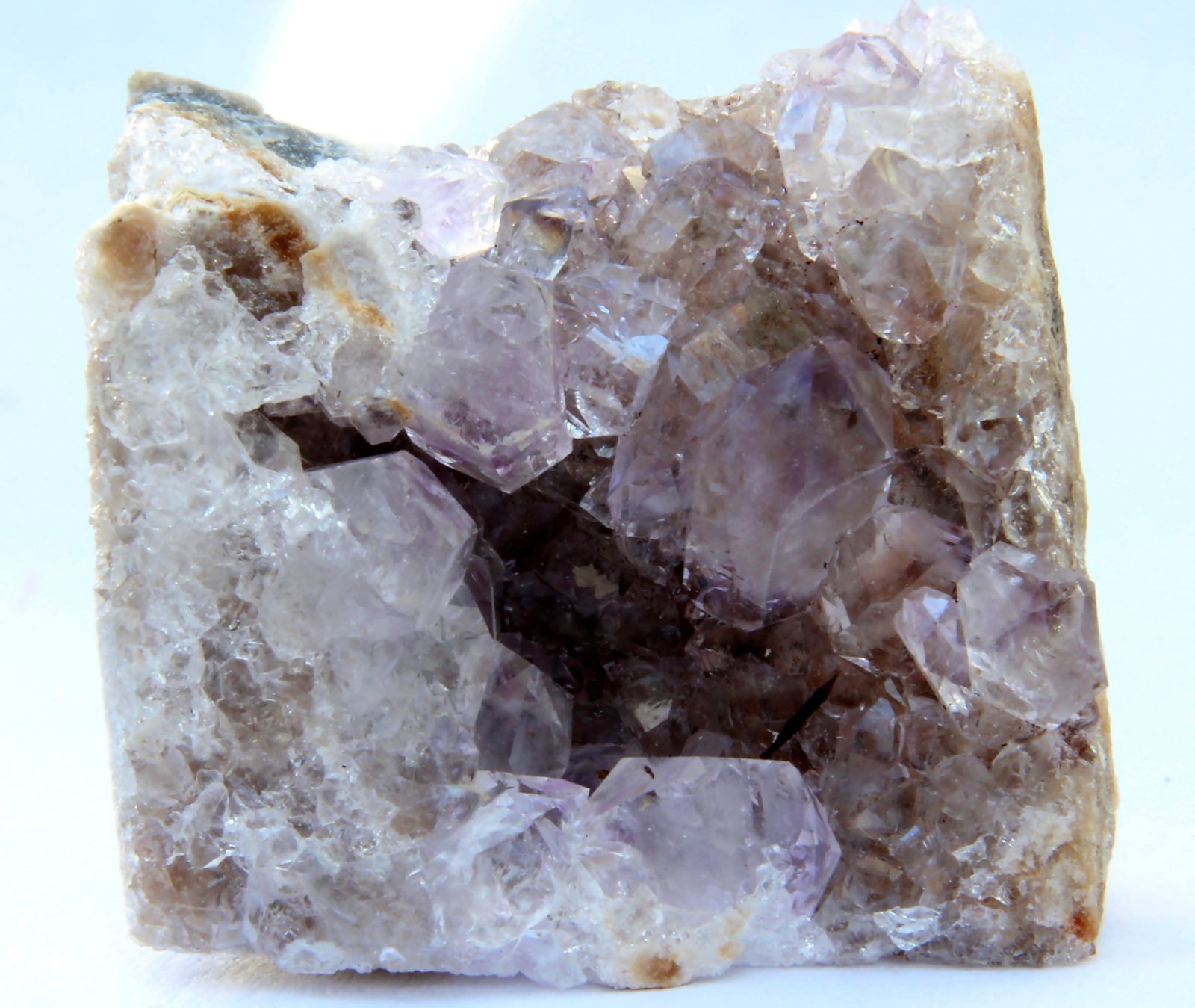 Cuarzo, Goethita
26x21x17 mm.
(Autor: José Luis Zamora)