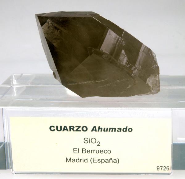 Cuarzo (variedad ahumado)
(Autor: Ramón Jiménez)