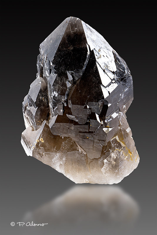 Cuarzo (variedad ahumado)
6cm x 8cm x 5,5cm
(Autor: Pere Alonso)