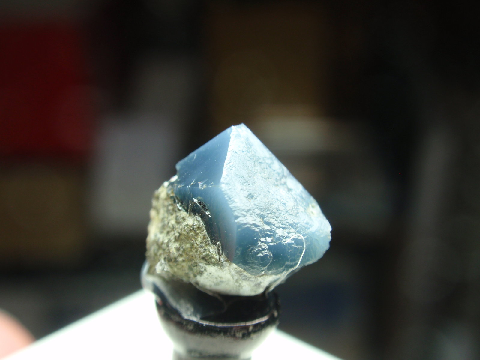 Cuarzo (variedad cuarzo azul)
10x10 mm
(Autor: Ignacio)