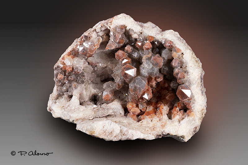 Cuarzo (variedad hematoide)
13cm x 10cm x 8cm
(Autor: Pere Alonso)