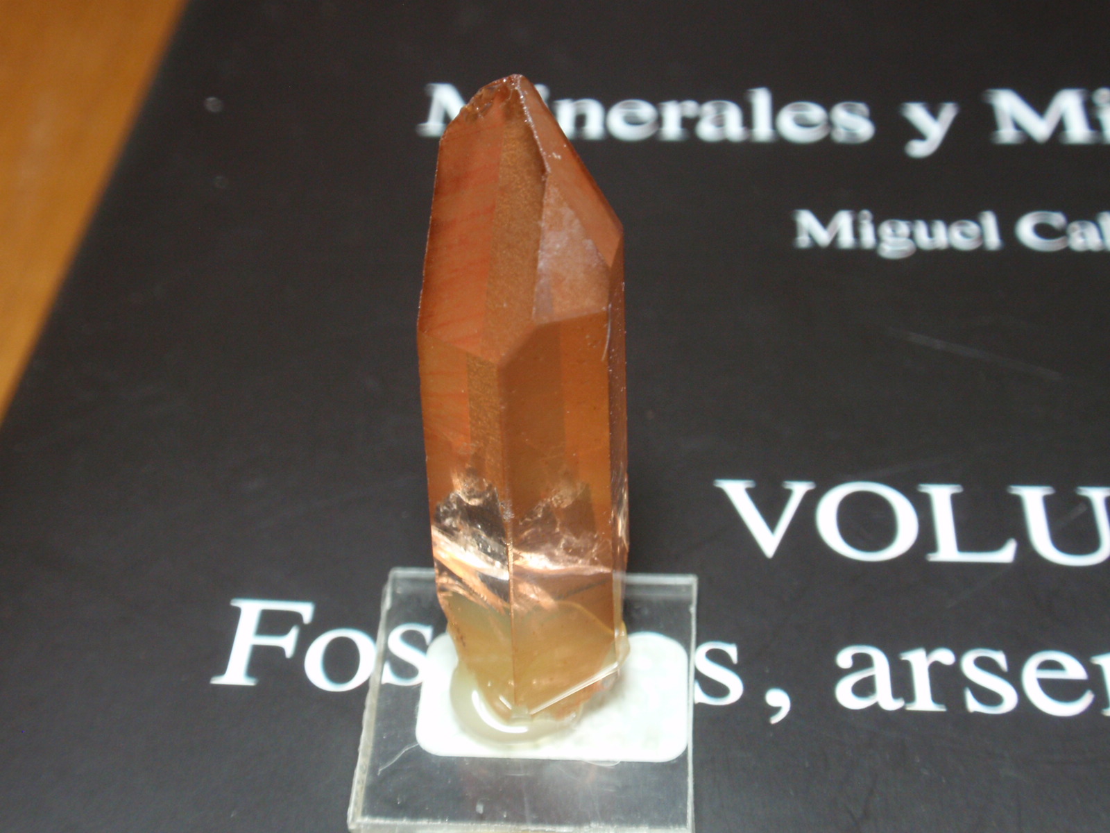 Cuarzo (variedad hematoideo)
10x35 mm
(Autor: Ignacio)