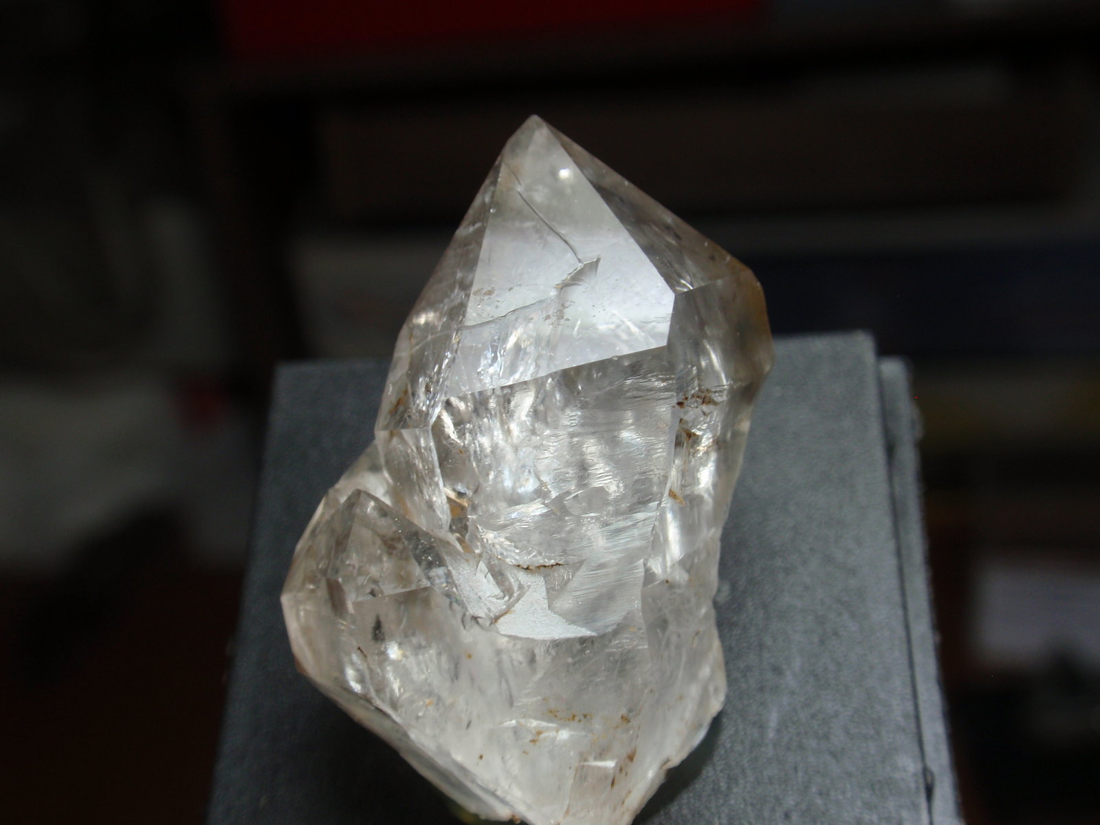Cuarzo (variedad cristal de roca)
20x35 mm
(Autor: Ignacio)