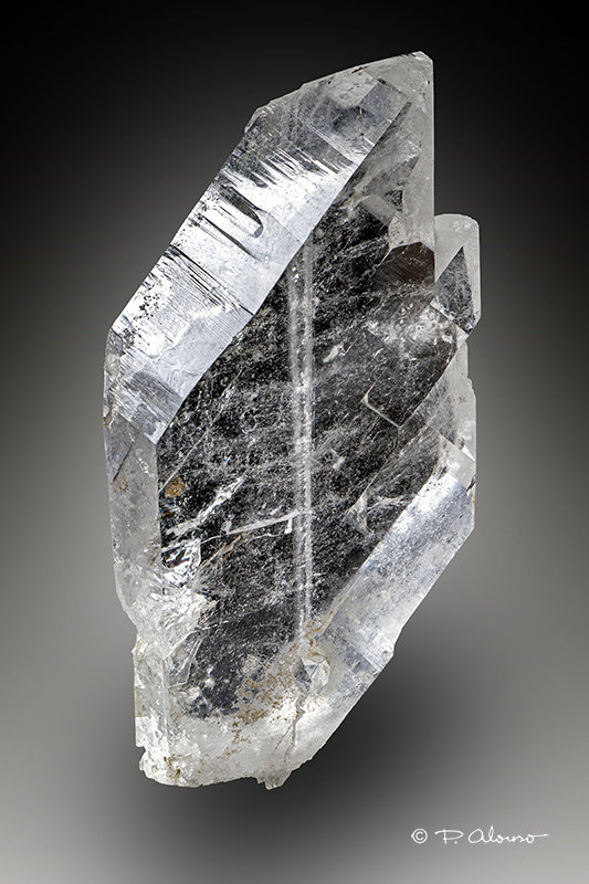 Cuarzo (variedad faden)
6,5cm x 3,5cm x 1,2cm
(Autor: Pere Alonso)