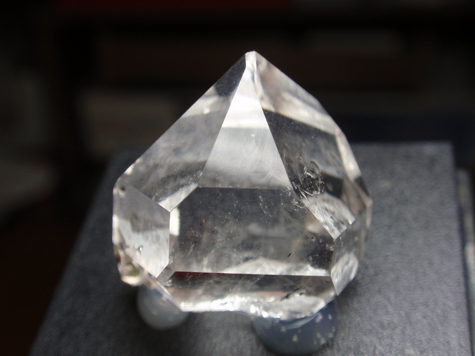Cuarzo (variedad herkimer)
20x20 mm
(Autor: Ignacio)
