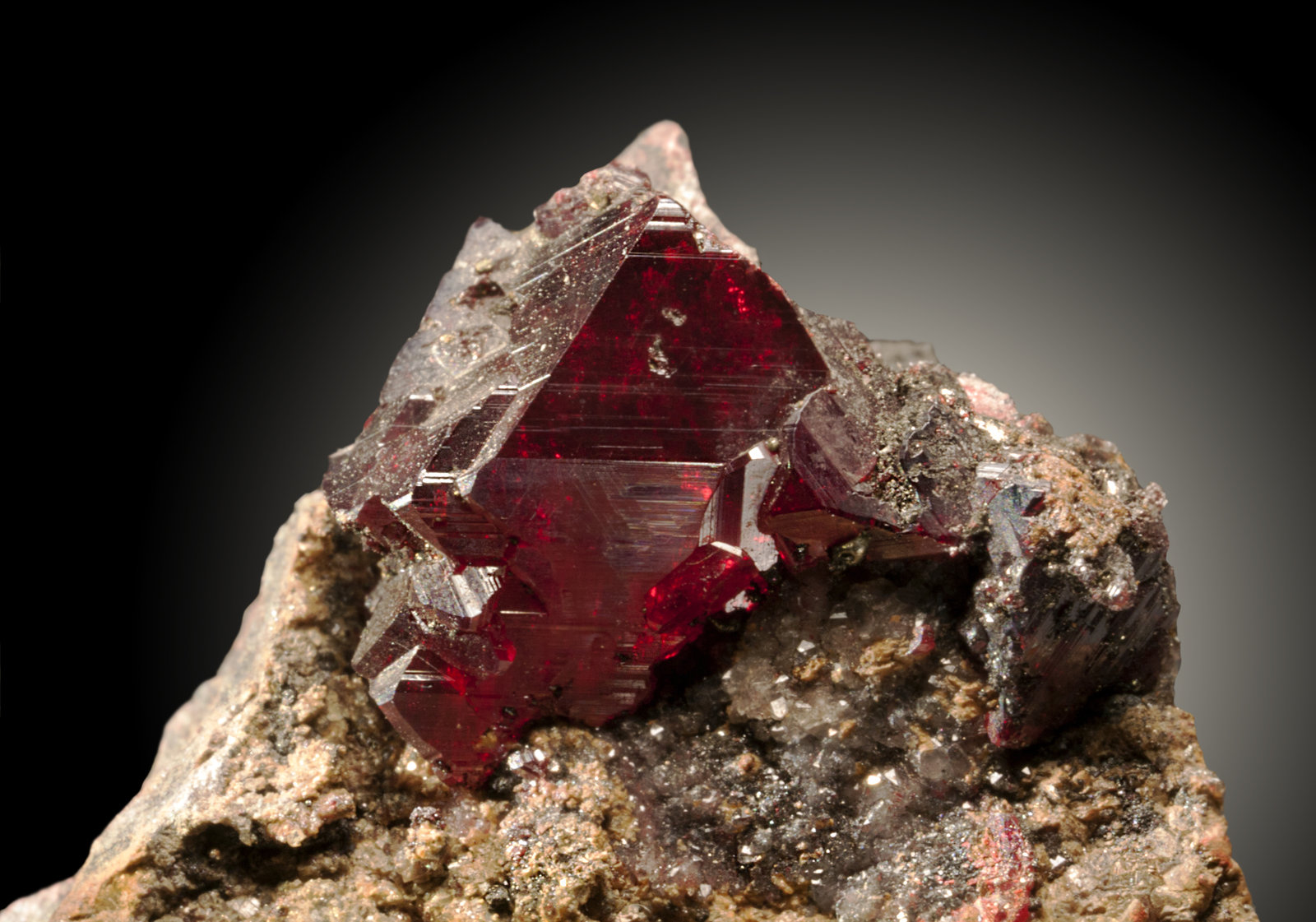 Cinabrio
Cristal de 1cm
(Autor: Raul Vancouver)