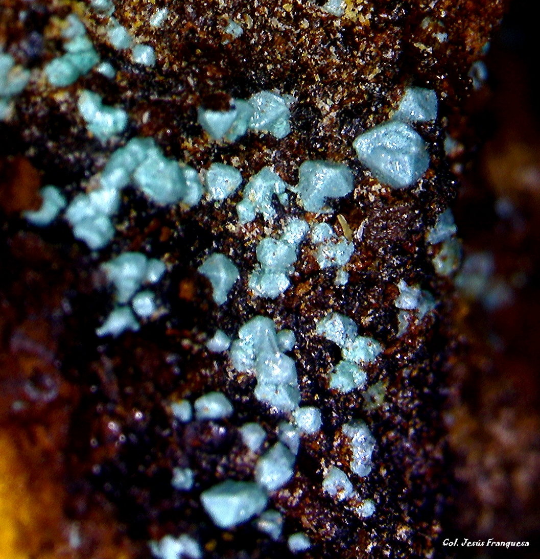 Cuprita.
5´022 x 4´695 mm.
(Autor: Jesus Franquesa Baucells)