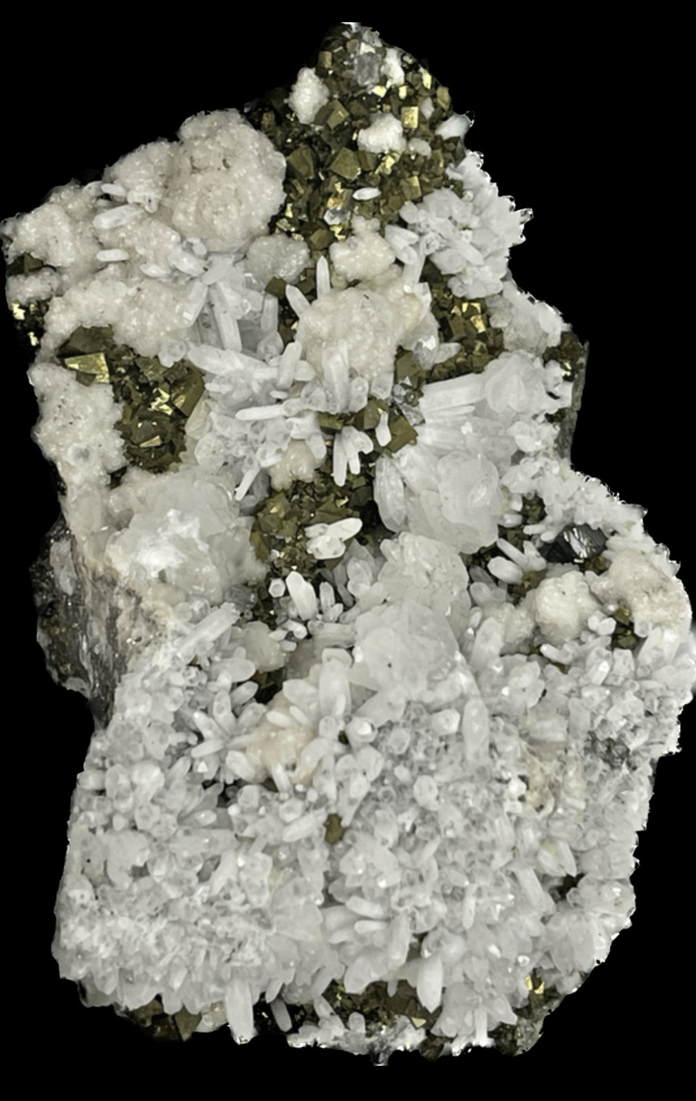 Pirita y Cuarzo
9x7cm
(Autor: castrominerals)