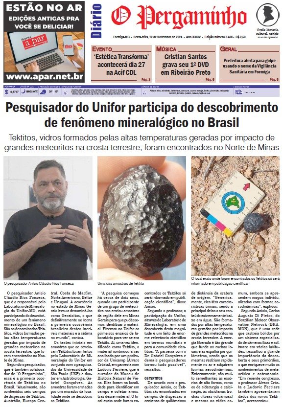 Tectita
(Autor: Anisio Claudio)