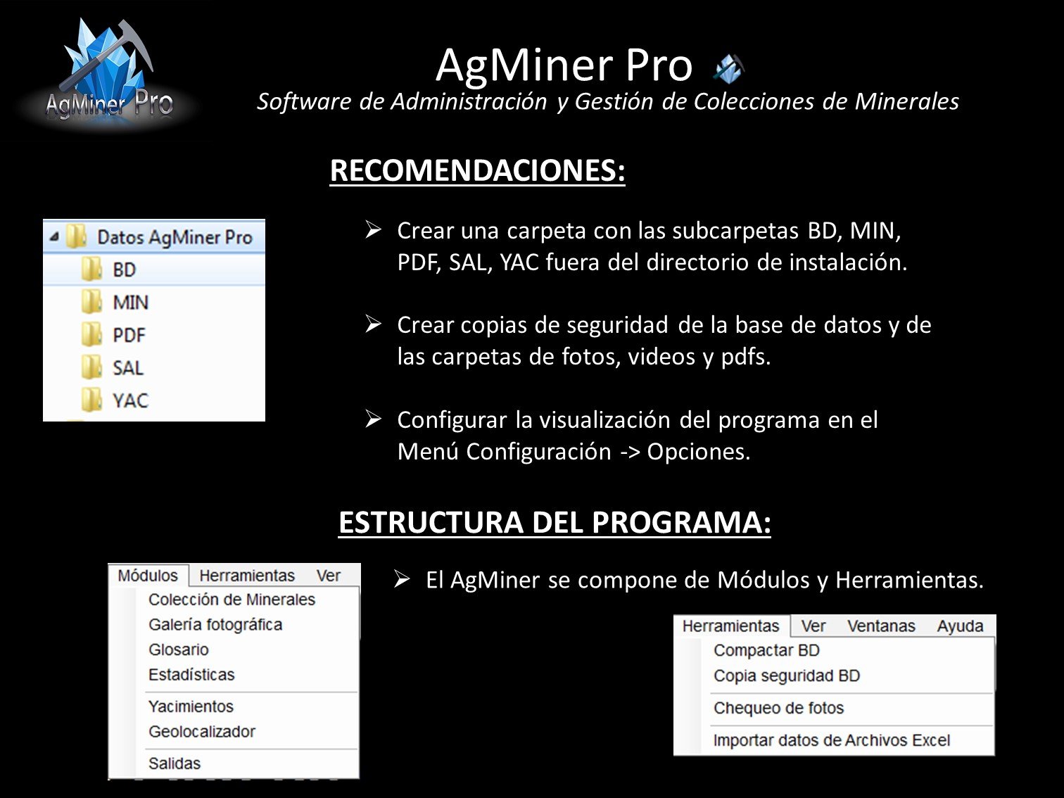 Estructura del programa
(Autor: Manuel Mesa)