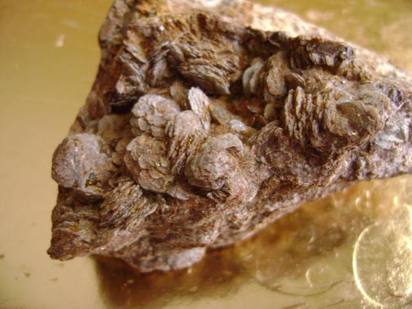 Siderita y calcopirita
6 X 6 X 4 cm
(Autor: apita)