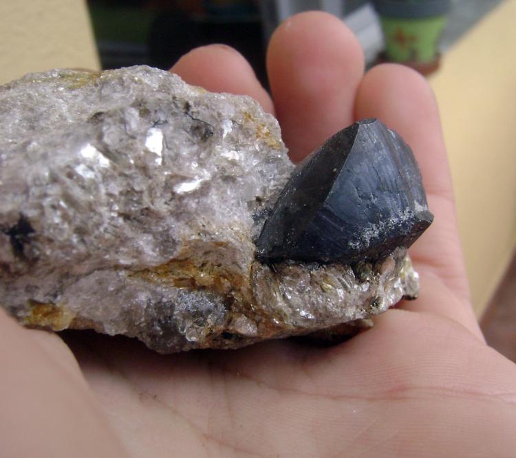Casiterita
Cristal de 3 cm
(Autor: usoz)