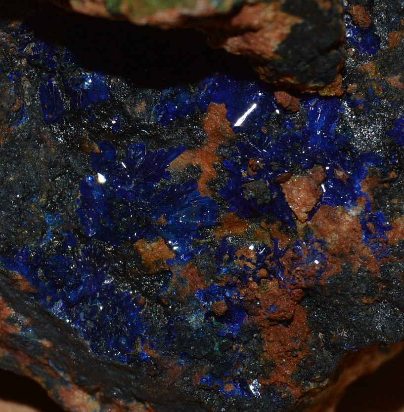 Azurita
2.5 cm x 1.7 cm
(Autor: DPC)