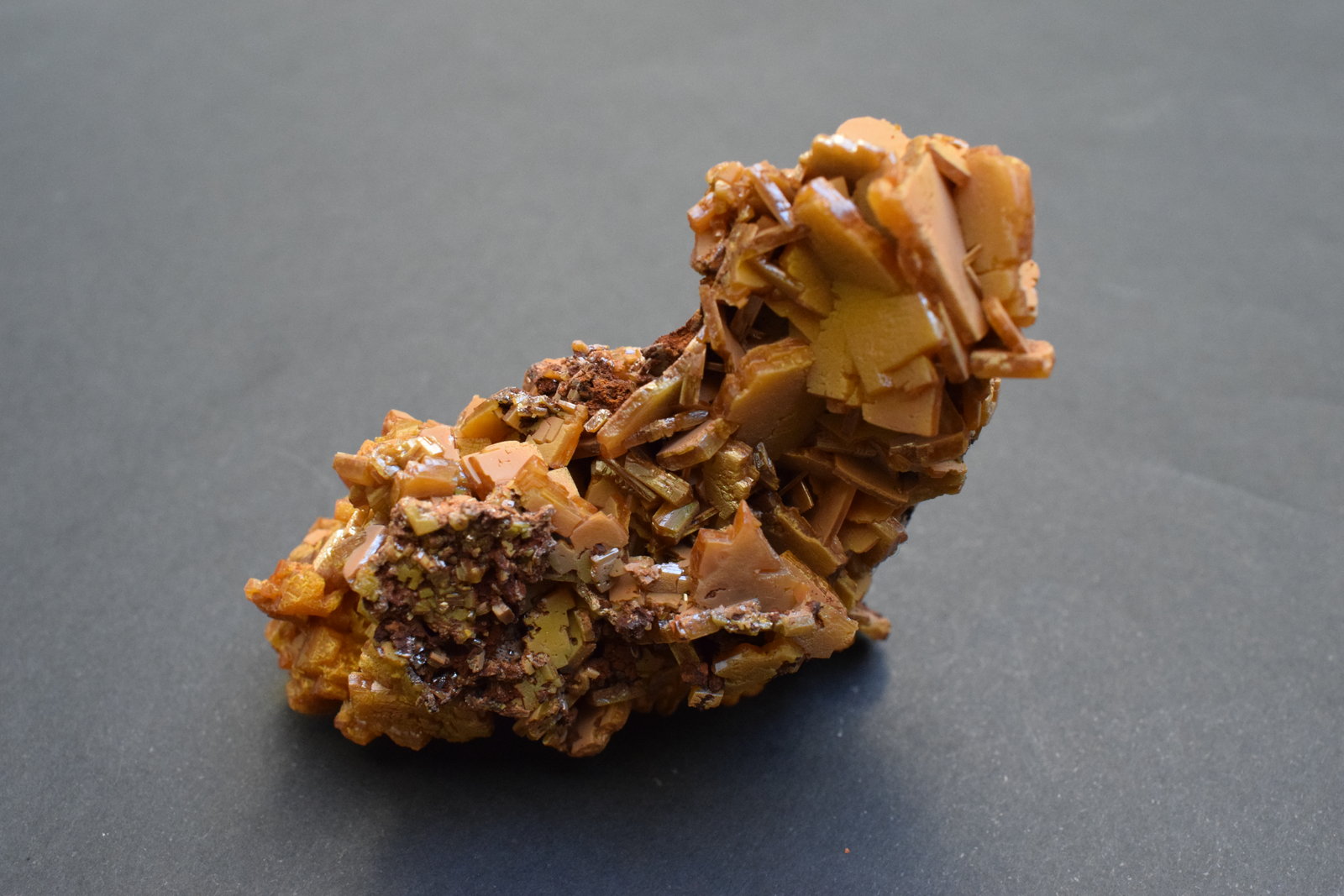 Wulfenita
6,5 x 6,5 x 4 cm
(Autor: Antonio Alcaide)