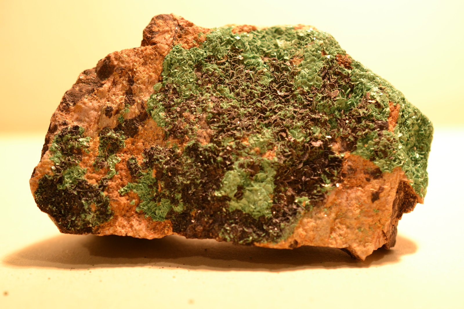 Torbernita
8x5x3 cm
(Autor: Raúl S. Llorente)
