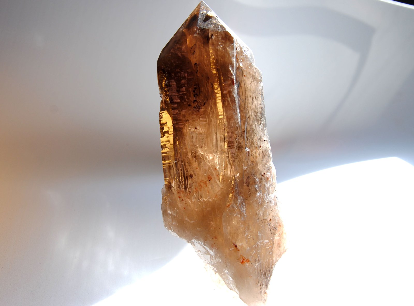 Cuarzo (variedad ahumado)
Medida: 17 x 6,6 x 4,3 cm
(Autor: Sergio Pequeño)