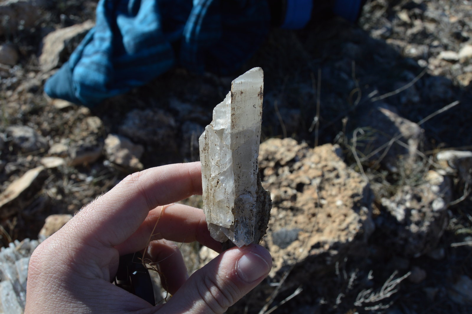 Calcita
Cristal 7cm
(Autor: DPC)