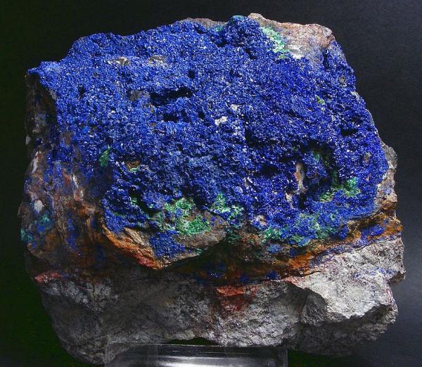 Azurita
11 x 9 cm.
(Autor: Juan Cabezas)