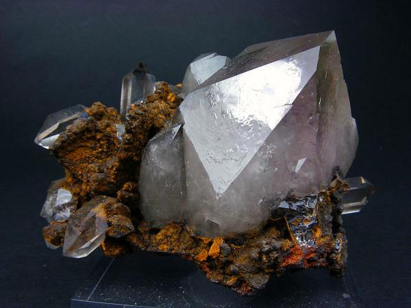 Cuarzo (variedad ahumado.)
5.5 x 4 cm.
(Autor: Juan Cabezas)
