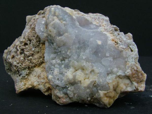 Cuarzo (variedad calcedonia)
55 x 40 mm.
(Autor: JACendon)