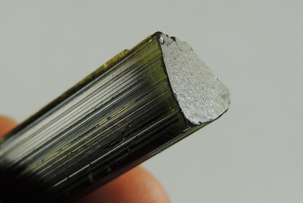 Turmalina
3 x 1 x 1 centimetros
(Autor: Ricardo Melendez)