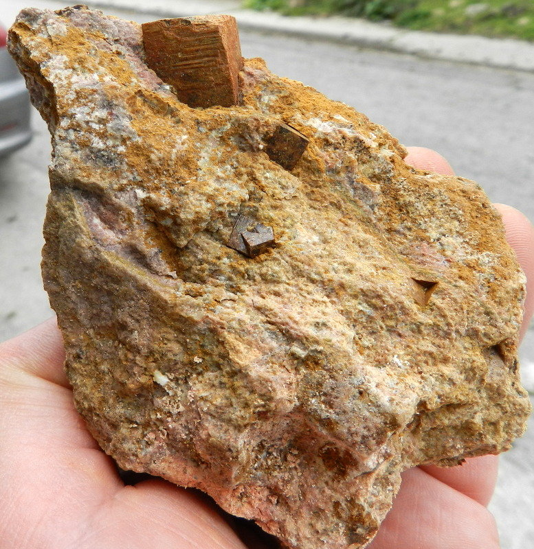 Limonita pseudo Pirita
11-8 cm
(Autor: ramon ro)