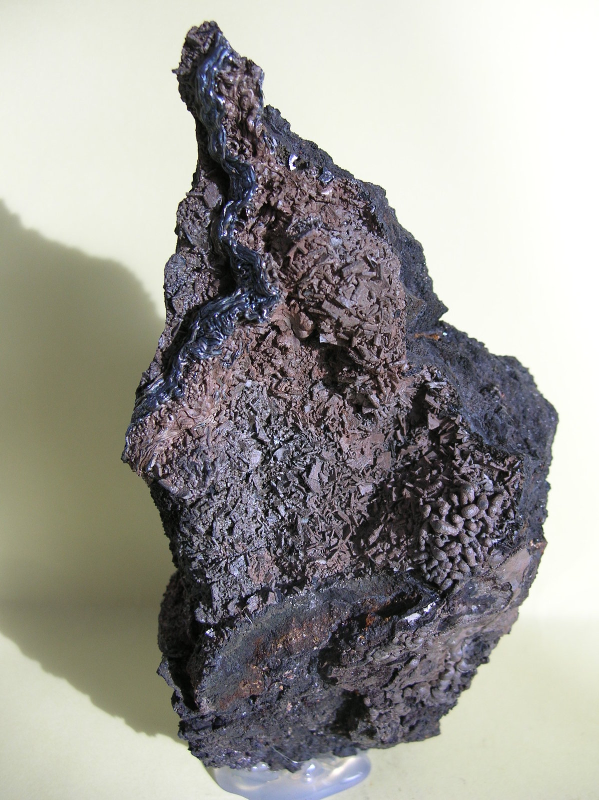 Pirolusita.
11 x 5,5 cm
(Autor: Pedro Conesa)