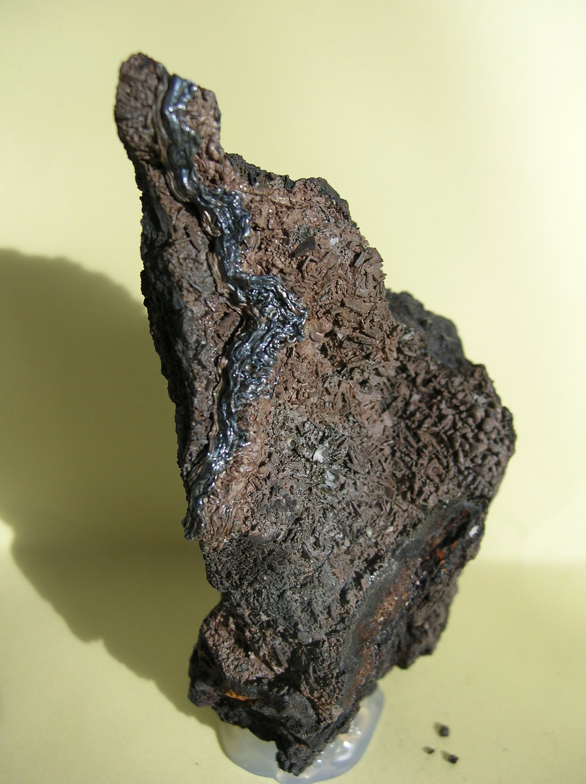 Pirolusita.
11 x 5,5 cm
(Autor: Pedro Conesa)