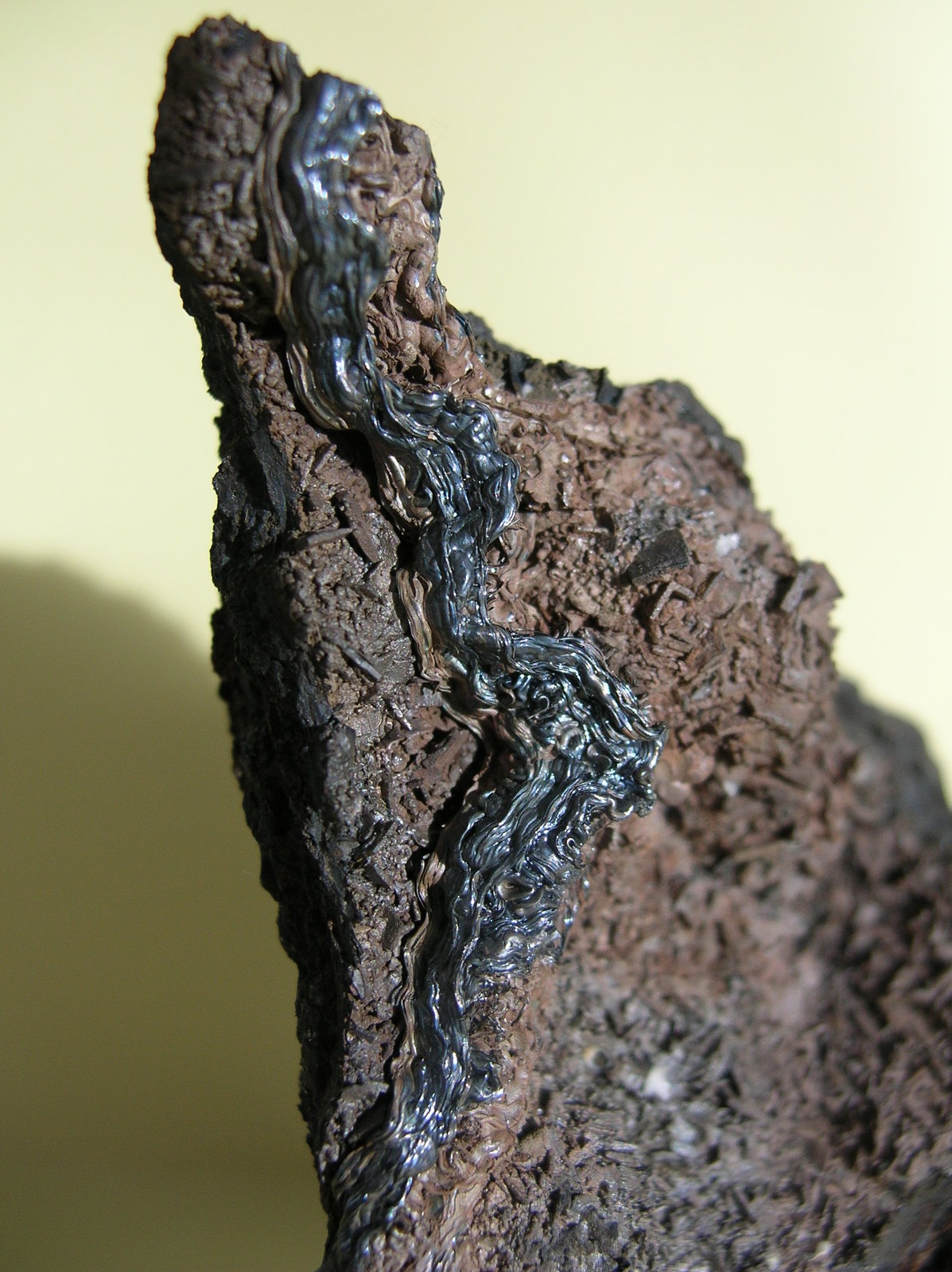 Pirolusita.
11 x 5,5 cm
(Autor: Pedro Conesa)