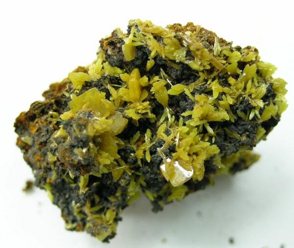 Mimetita, Wulfeni<br />Mina Ojuela, Mapi