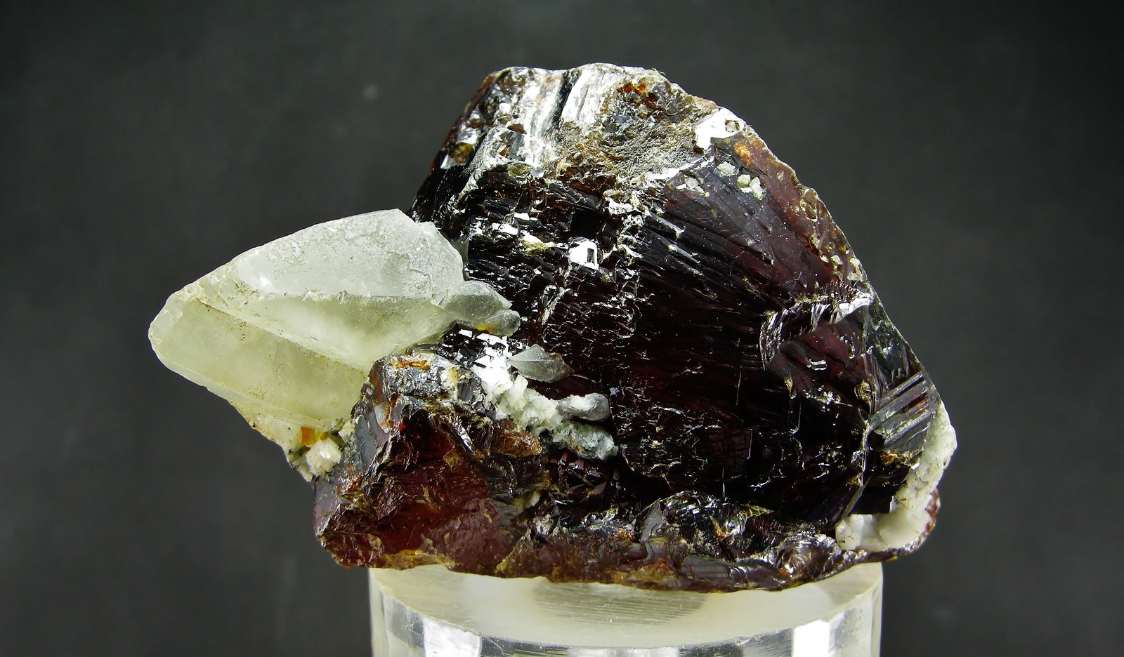 Esfalerita, Calcita
7 x 5 cm
(Autor: Diego Navarro)