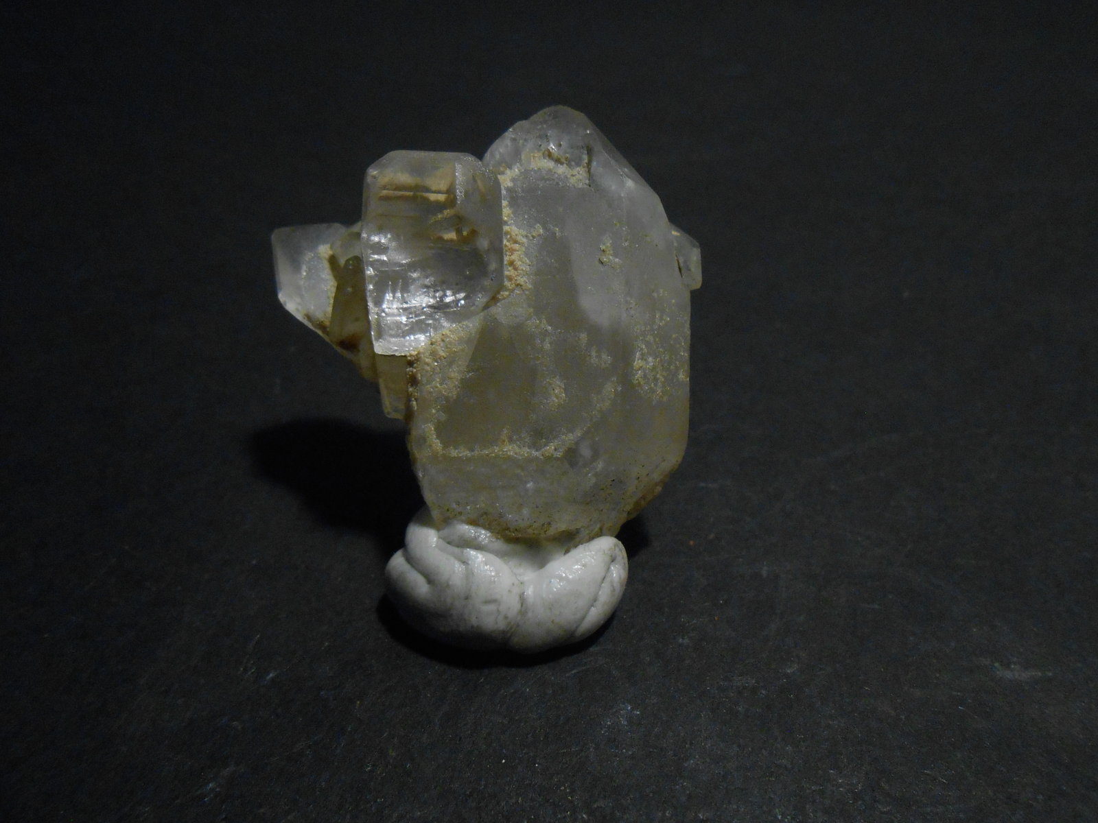Topacio y Cuarzo
3,5 x 3,5 x 2 cm
(Autor: Antonio Alcaide)
