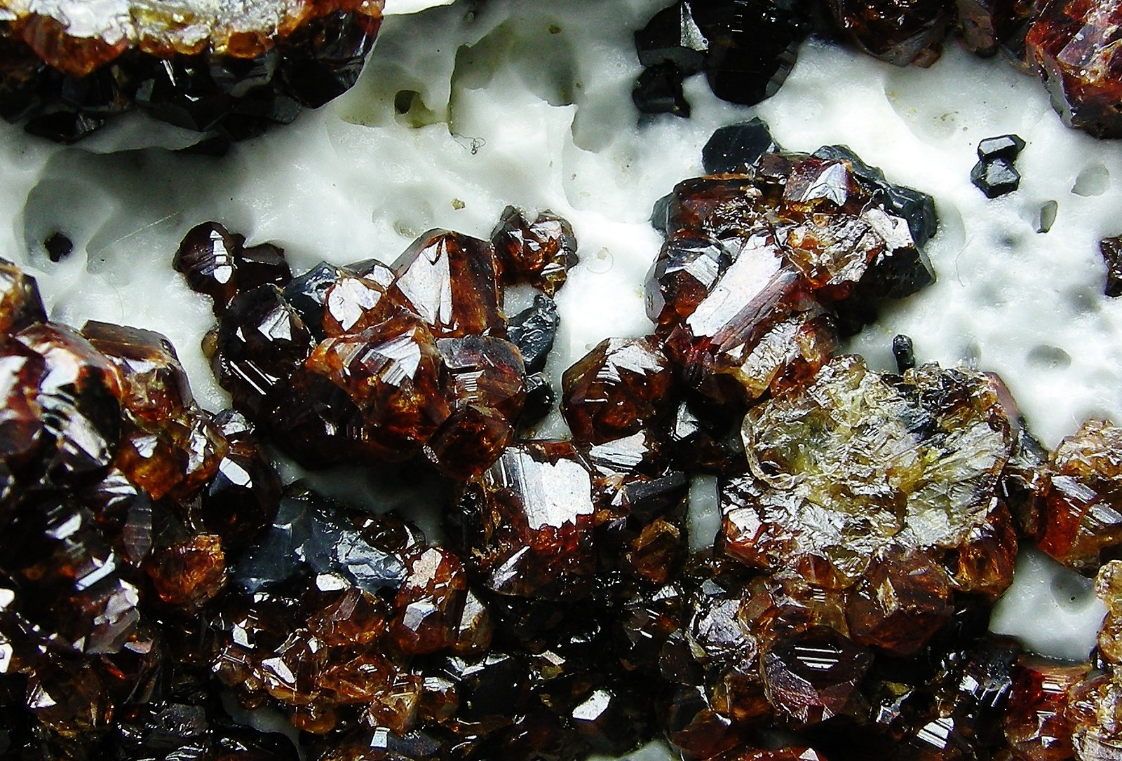 Esfalerita, Galena y Calcita
12 x 6.5 cm
(Autor: Diego Navarro)