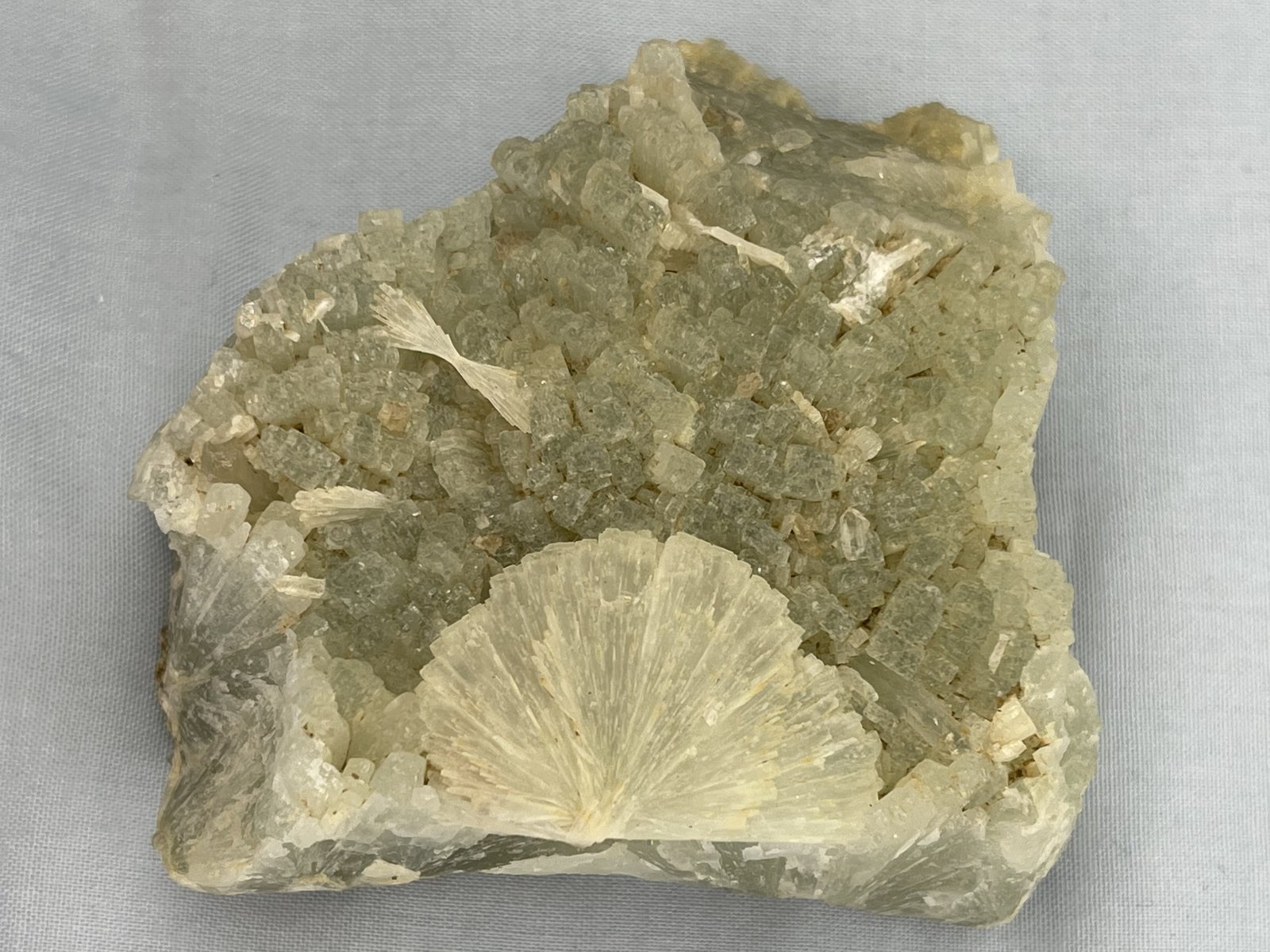 Prehnita
6cm de largo y 6,5cm de alto
(Autor: castrominerals)
