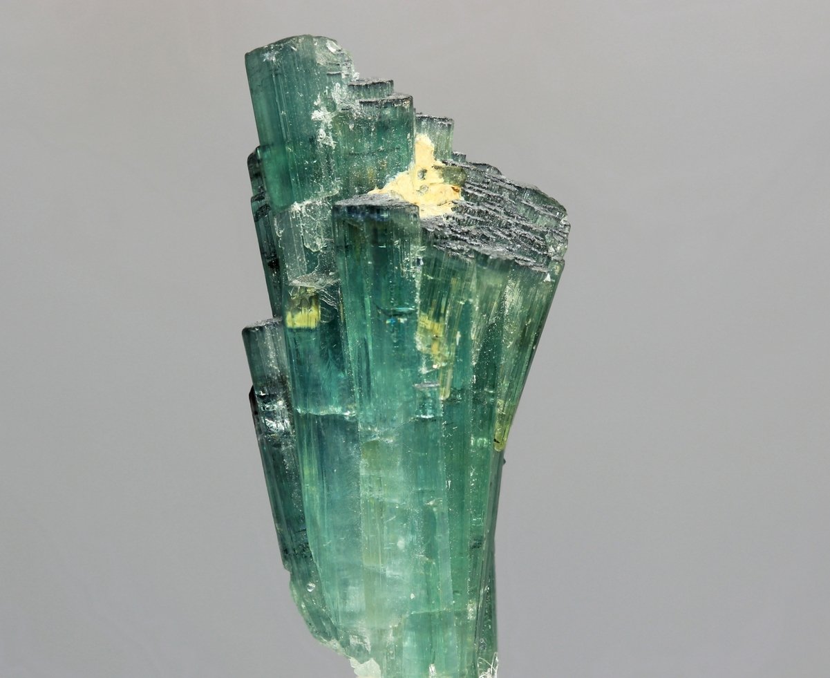 Elbaita (variedad indicolita)
cristal 20x45 mm
(Autor: Ramon A  Lopez Garcia)