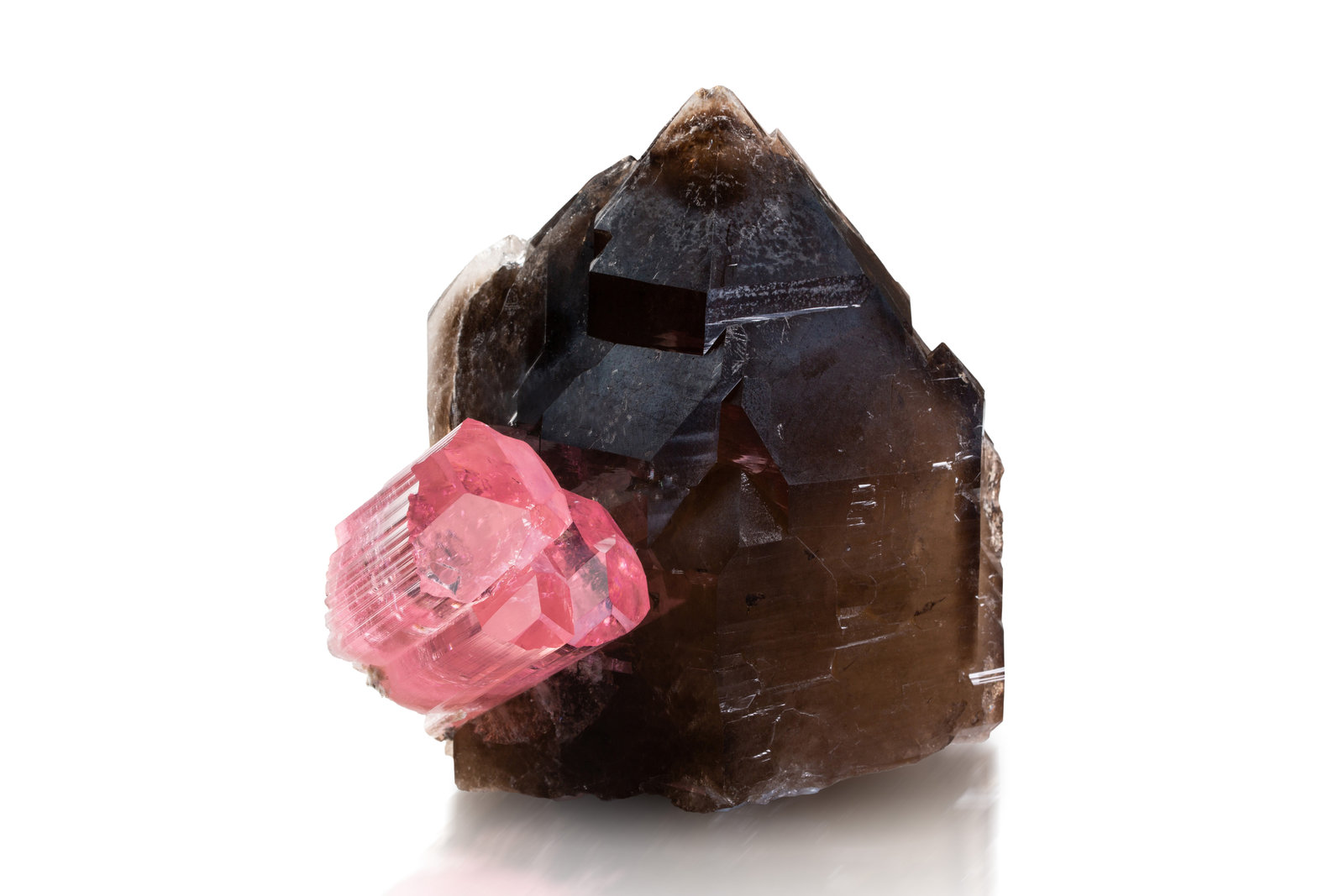Elbaita
10 x 12 x 12.5 cm / cristal principal: 5.4 cm
(Autor: Museo MIM)