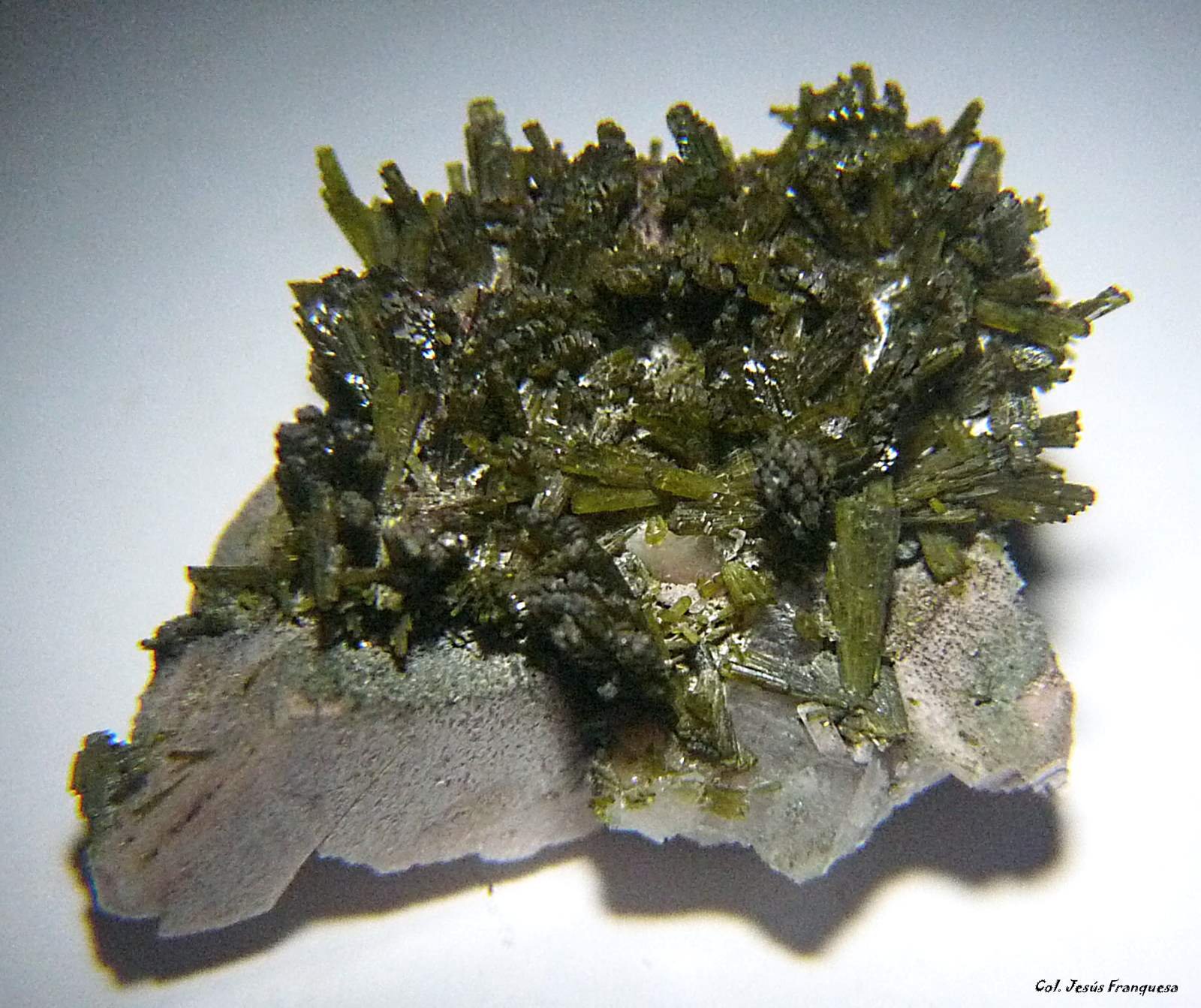 Epidota.
29x20 mm.
(Autor: Jesus Franquesa Baucells)