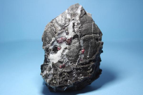 Cinabrio, Antimonita (estibina)
11 x 9 cm.
(Autor: minero1968)