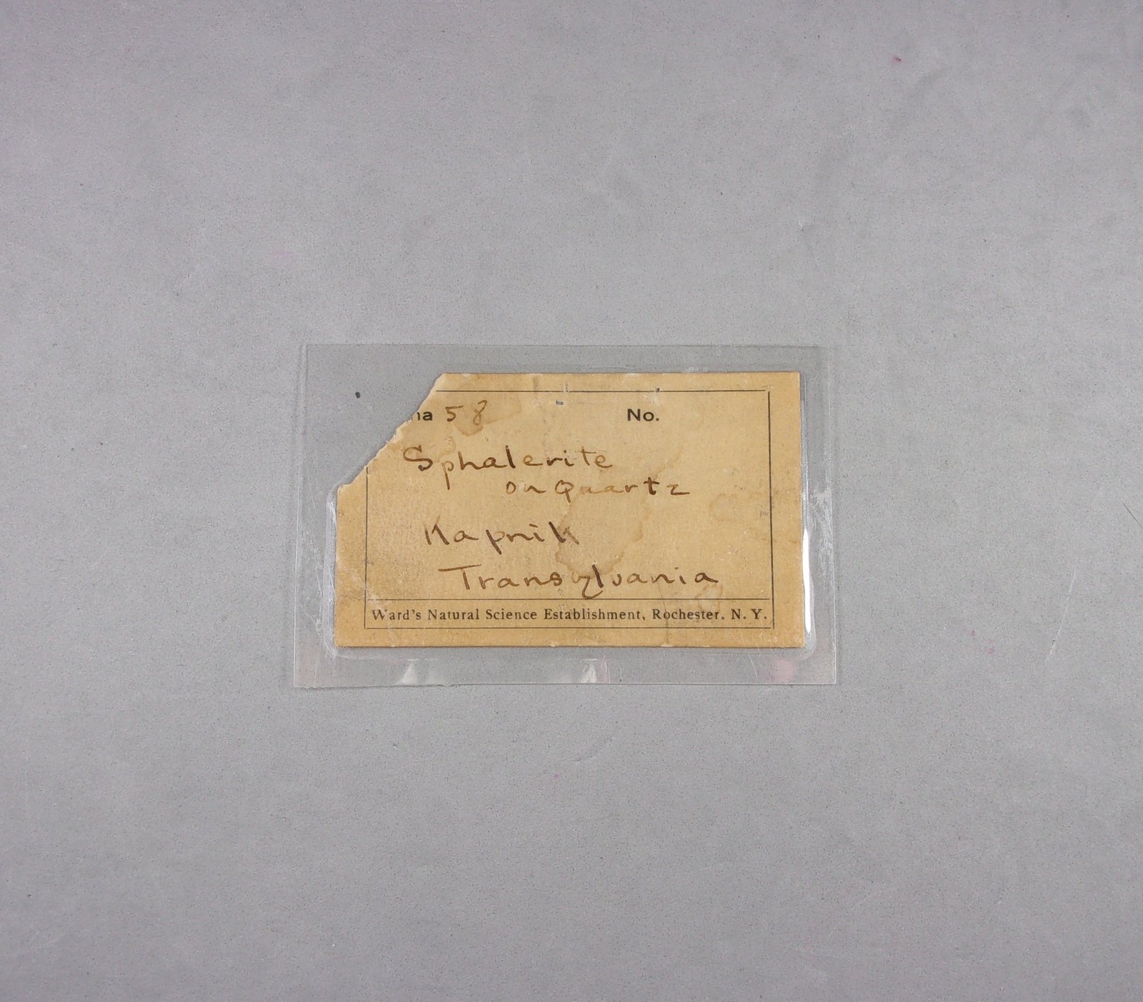 _Esfalerita etiqueta
10 x 6 x 3,5 cm.
(Autor: J. G. Alcolea)