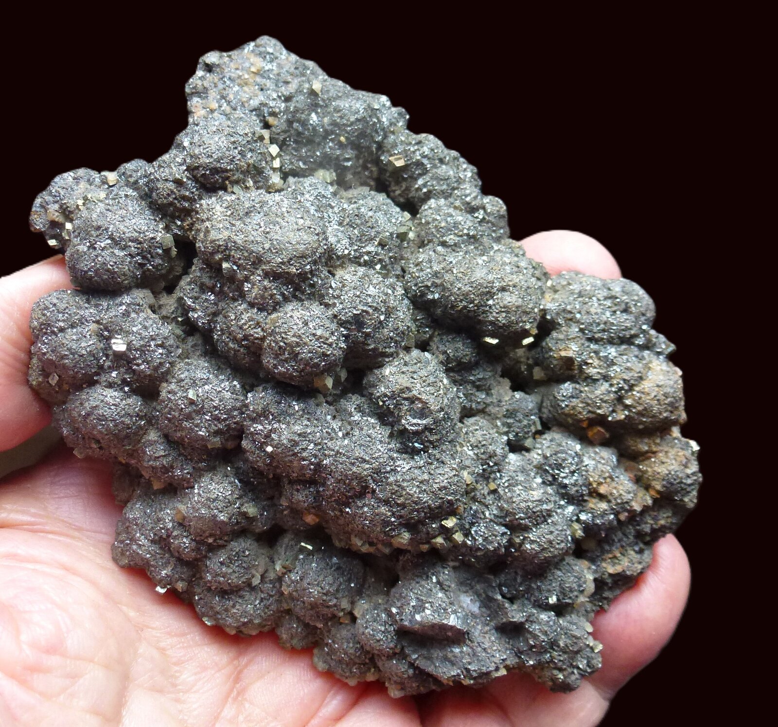 Esfalerita, Marcasita, Dolomita
Reocín Mine, Reocín, Reocín Municipality, Comarca Saja-Nansa, Cantabria, Spain
9 x 6 cm.
(Autor: javier ruiz martin)