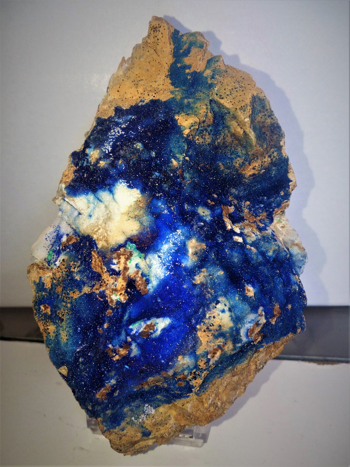 Azurita, Aragonito
14x9 cm.
(Autor: Adri Rodríguez)