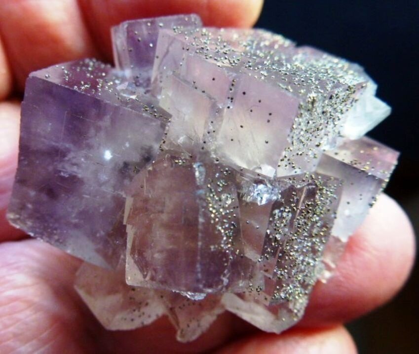 Fluorita, Pirita
5 x 4 cm.
(Autor: javier ruiz martin)