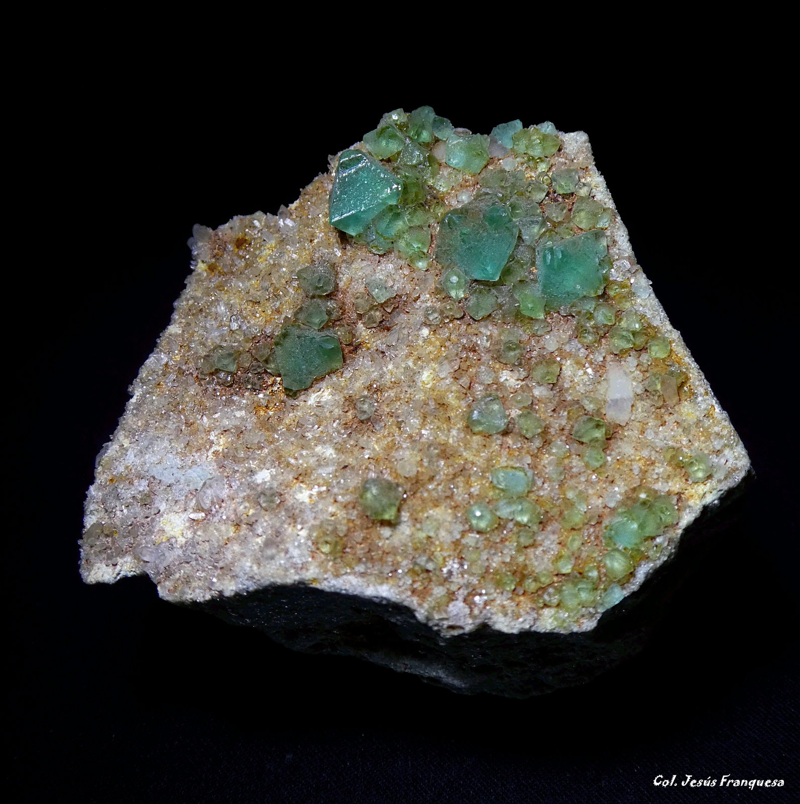 Fluorita.
61x53 mm.
(Autor: Jesus Franquesa Baucells)