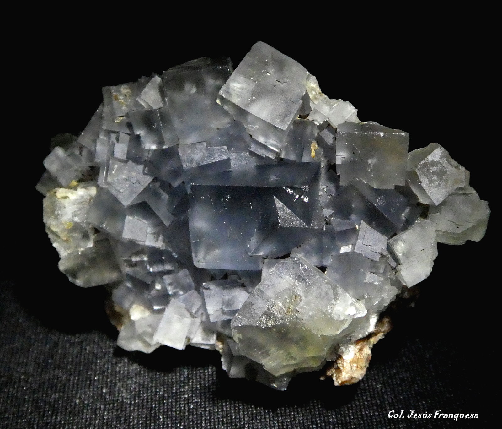 Fluorita.
50x38 mm.
(Autor: Jesus Franquesa Baucells)