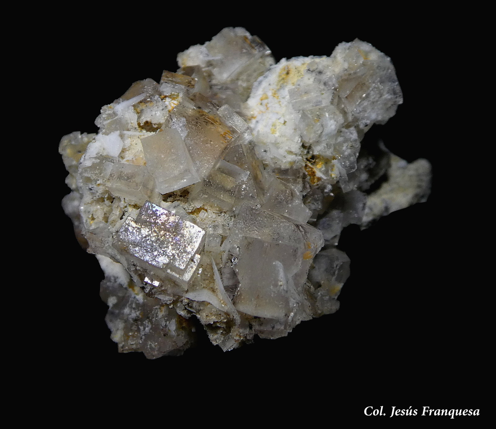Fluorita.
23x22 mm.
(Autor: Jesus Franquesa Baucells)