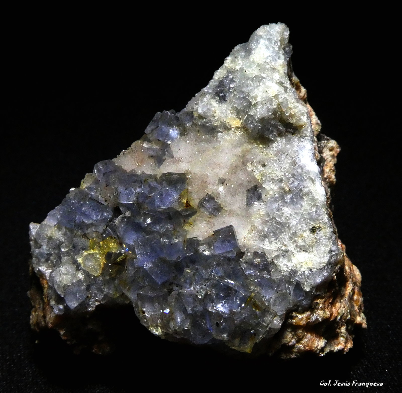 Fluorita.
65x50 mm.
(Autor: Jesus Franquesa Baucells)